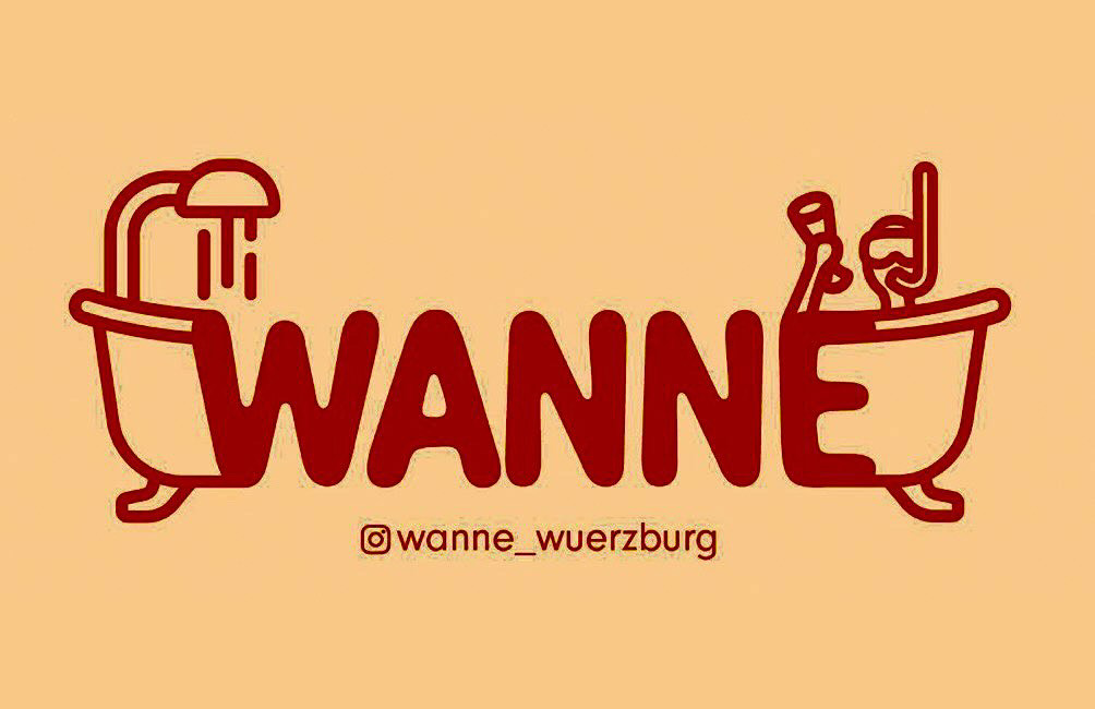 Wanne Würzburg — Bar Logo